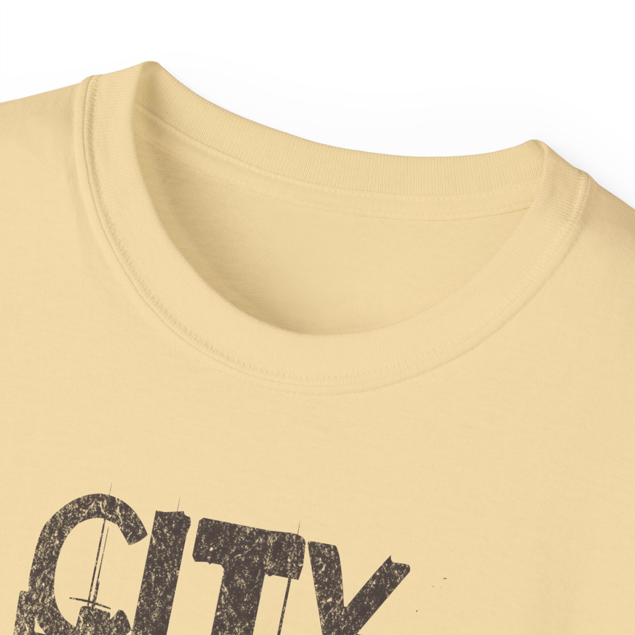 City Streets - Unisex Cotton Tee (Front) - Damned Threads